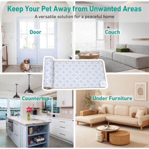 DOGNESS Pet training mat elegant print new in box - Picture 3 of 5